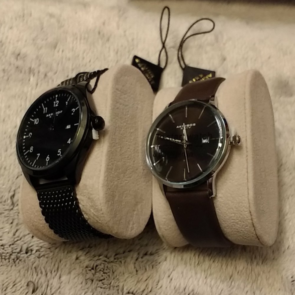 NWT/B Authentic TWO Akribos  XXIV watches - Picture 14 of 16